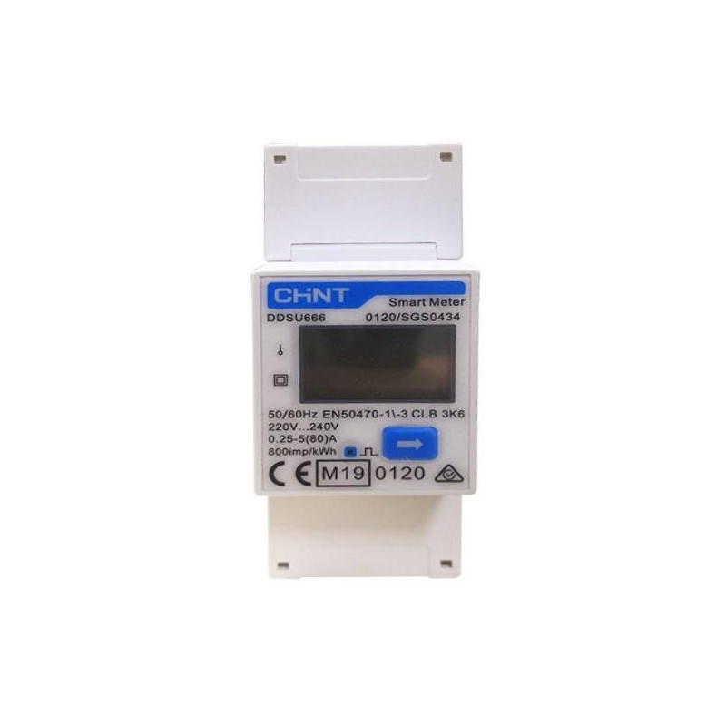 Chint Smartmeter DDSU666 / Single phase / for Solax converters