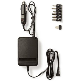 NEDIS univerzální DC/DC napájecí adaptér/ auto adaptér/ 24 W/ 1.5 / 3 / 4.5 / 6 / 7.5 / 9 / 12 V DC/ 24 V DC/ 2 A/ černý
