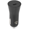 Ładowarka samochodowa NEDIS/ 20 W/ 12 - 24 V DC/ 3,0 A/ USB-C/ automatyczny wybór napięcia/ czarna