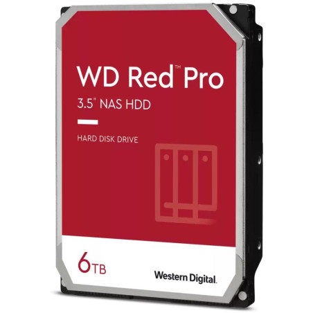 WD RED Pro 6TB / WD6005FFBX / SATA 6Gb/s / Interní 3,5"/ 7200 rpm / 256MB