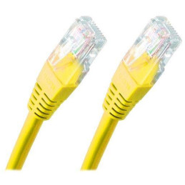 Kabel krosowy XtendLan Cat 5e UTP 1,5m – żółty