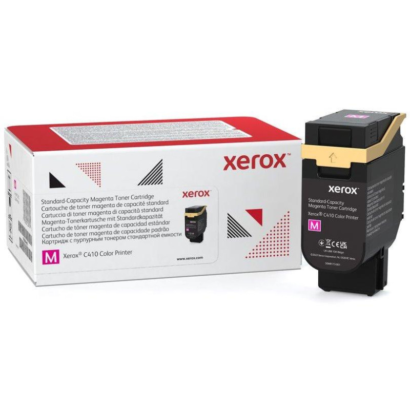 Oryginalny toner magenta Xerox - standardowa pojemność dla C410, C415 (2000 stron)