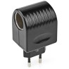 NEDIS síťový adaptér/ Euro / 6 W/ Typ C/ 100 - 240 V AC 50/60 Hz/ 12 V DC/ síťové napájení/ 0.25 A/ černý
