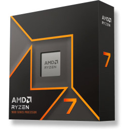 AMD Ryzen 7 9700X / LGA AM5 / maks. 5,5 GHz / 8 rdzeni / 16 wątków / 40 MB / TDP 65 W / BOX bez chłodzenia