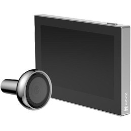 EZVIZ smart door peephole with camera HP2/ Wi-Fi/ 2K/ 4.3" monitor/ mains and battery power/ 2200 mAh/ black