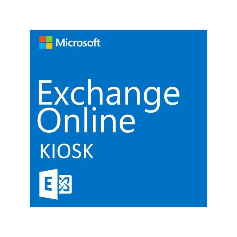 Electronic License: Microsoft CSP Exchange Online Kiosk Subscription 1 Year, Billed Annually