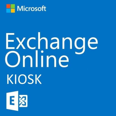 Elektronische Lizenz: Microsoft CSP Exchange Online Kiosk-Abonnement für 1 Jahr, jährliche Abrechnung