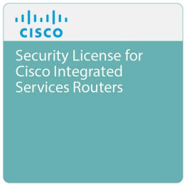 Elektronische Lizenz: Cisco Security License für Cisco ISR 900