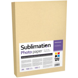 COLORWAY photo paper/ Sublimation/ 100g/m2, A4/ 100 pieces