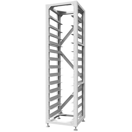 Szafa rack Solarmi 19" bez drzwi i boków do BOS-G, zespołów HV, duża