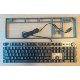 MSI herní klávesnice FORGE GK310 Red/ drátová/ mechanická/ RGB podsvícení/ USB/ CZ+SK layout