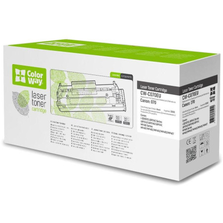 COLORWAY compatible toner for CANON 070/ 3000 pages / Black