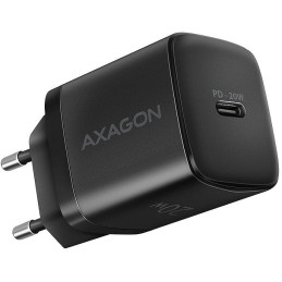 AXAGON nabíjačka do siete / ACU-PD20 / 1x USB-C / PD3.0 / PPS / QC4+ / AFC / FCP / Apple / 20W / čierna