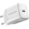 AXAGON Wandladegerät / ACU-PD30W / 1x USB-C / PD3.0 / PPS / QC4+ / SFC / AFC / Apple / 30W / weiß