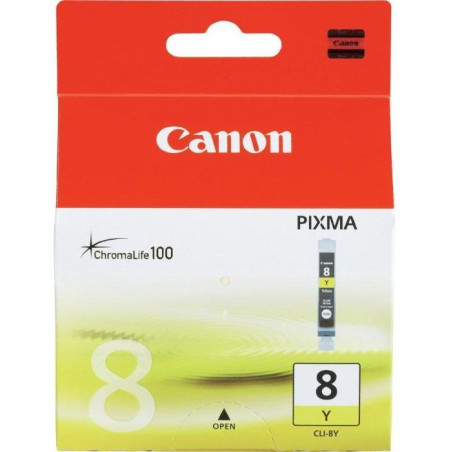 POŠKOZENÝ OBAL - Canon inkoustová náplň CLI-8Y/ žlutá