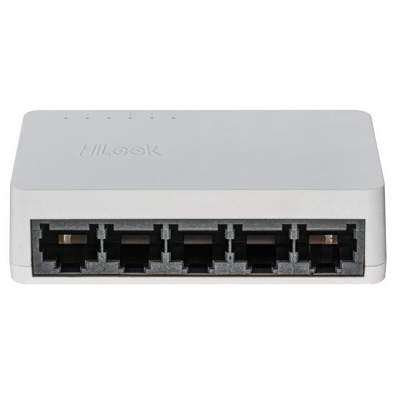 Przełącznik HiLook Powered by HIKVISION NS-0505D/ 5 portów/ 1000 Mbps RJ45/ 1 Gbps/ Plastikowy