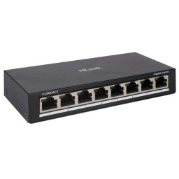 HiLook Powered by HIKVISION switch NS-0508/ 8x port/ 1000 Mbps RJ45 ports/ 1 Gbps/ Kov