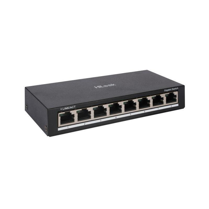 HiLook Powered by HIKVISION switch NS-0508/ 8x port/ 1000 Mbps RJ45 ports/ 1 Gbps/ Kov