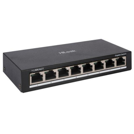 HiLook Powered by HIKVISION switch NS-0508/ 8x port/ 1000 Mbps RJ45 ports/ 1 Gbps/ Kov