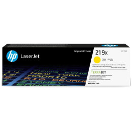 HP toner original 219X - yellow, high capacity, 2500 pages.