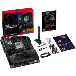 ASUS ROG STRIX X870-F GAMING WIFI / X870 / AM5 / 4x DDR5 / HDMI / M.2 / USB4 / WIFI / ATX