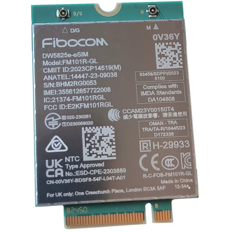 DELL 4G LTE modem/ karta Qualcomm® (DW5825e) WWAN