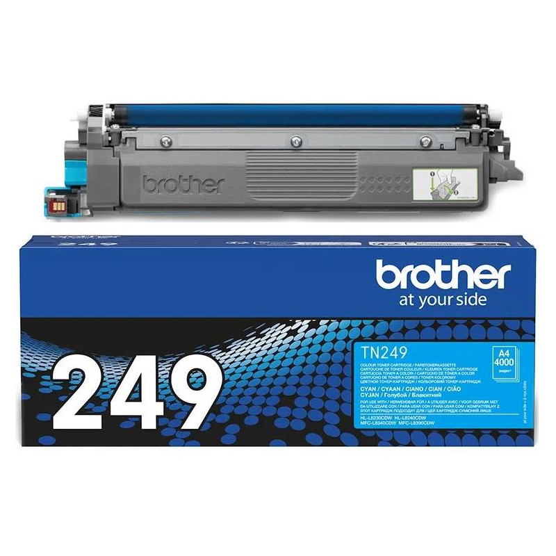 BROTHER toner TN-249C pre HL-L8240CDW, MFC-L8390CDW / 4000 strán / azúrový