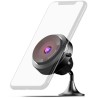 MISURA mobile phone holder with electric suction cup and wireless charging MA05 - black