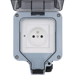 Xtend Home chytrá venkovní zásuvka, IP66, WiFi, správné spínání fáze, Tuya