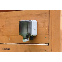 Xtend Home chytrá venkovní zásuvka, IP66, WiFi, správné spínání fáze, Tuya