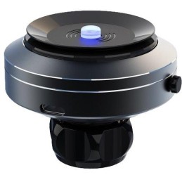 MISURA držák mobilu s el. přísavkou a bezdrátovým nabíjením MA05 - černý