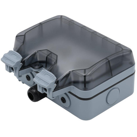 Xtend Home Smarte Outdoor-Doppelsteckdose, IP66, WLAN, Phasenrichtige Schaltung, Tuya