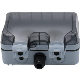 Xtend Home chytrá venkovní dvouzásuvka, IP66, WiFi, správné spínání fáze, Tuya