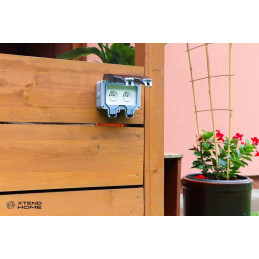 Xtend Home chytrá venkovní dvouzásuvka, IP66, WiFi, správné spínání fáze, Tuya