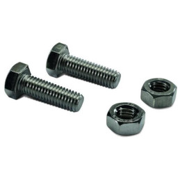 NOVOTEGRA Screw with nut - anti-slip module M8 (2 pcs)