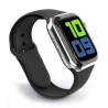 Swissten strap for apple watch silicone 42 / 44 / 45 / 49 mm black