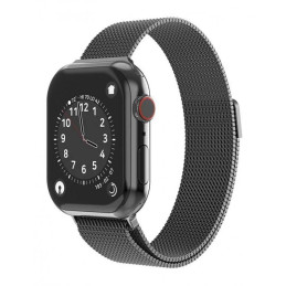 Swissten strap for apple watch milanese loop 38 / 40 / 41 mm black