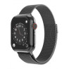 Swissten Armband für Apple Watch Milanese Loop 42 / 44 / 45 / 49 mm schwarz