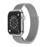 Swissten remienok pre apple watch milánsky ťah 42 / 44 / 45 / 49 mm strieborný