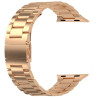 Swissten řemínek pro apple watch kovový 38 / 40 / 41 mm růžovo zlatý