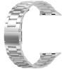 Swissten strap for apple watch metal 42 / 44 / 45 / 49 mm silver