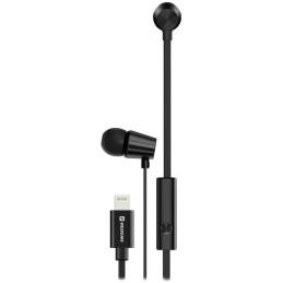 Swissten slúchadlá earbuds dynamic lightning ys500 čierna