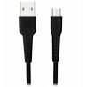 Swissten dátový kábel usb/micro usb 1,0 m čierny