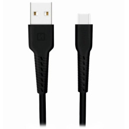 Swissten data cable usb / usb-c 1.0 m black