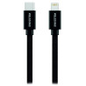 Swissten data cabletextile usb-c / lightning 2.0 m black