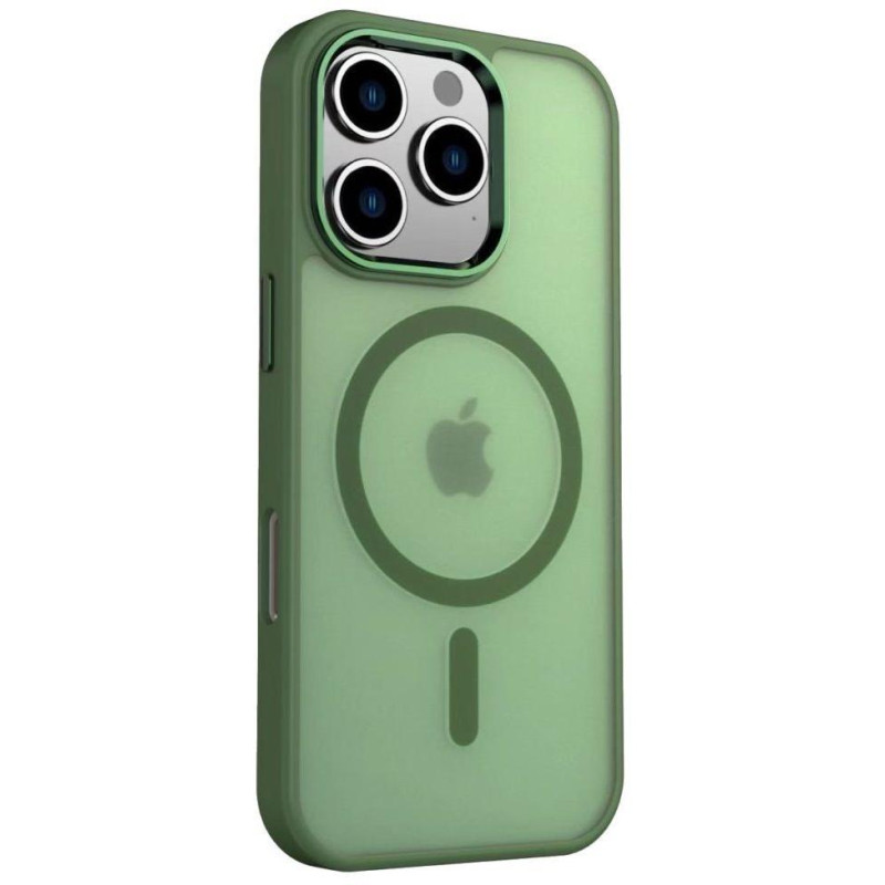 Etui Swissten Magstick Flex do Apple iPhone 16 Plus w kolorze zielonym