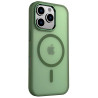 Swissten magstick flex case for apple iphone 16 pro max green