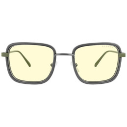GUNNAR kancelářske/herní brýle FALLOUT VAULT 33 /GUNMETAL-OLIVE / * jantárová skla * BLF 65 * GUNNAR focus
