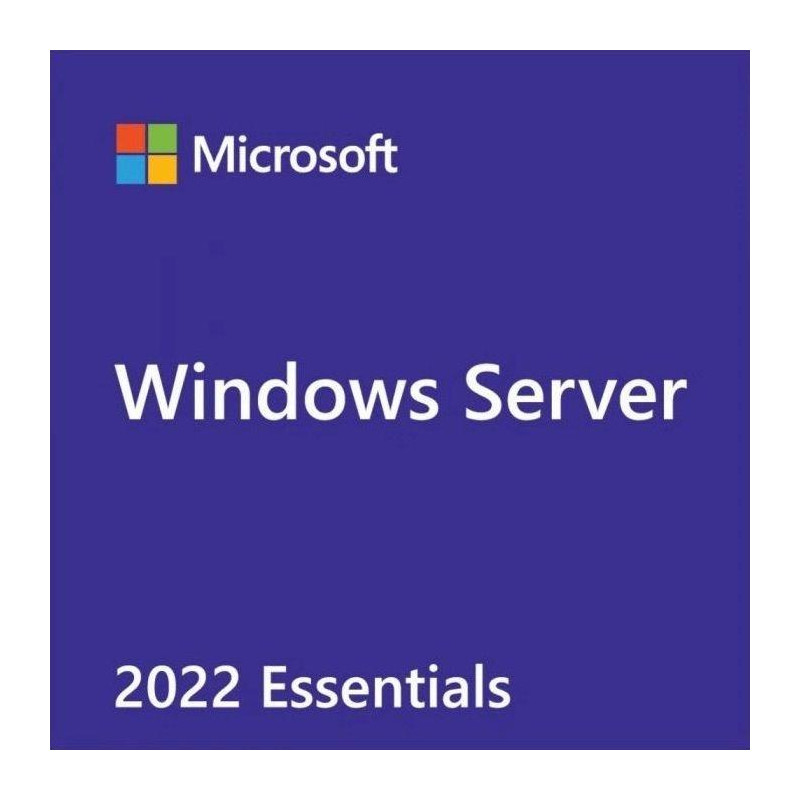 Oprogramowanie HPE Microsoft Windows Server 2022 (10-Core) Essentials ROK en/cs/pl/ru/sv (tylko dla serwerów HPE)