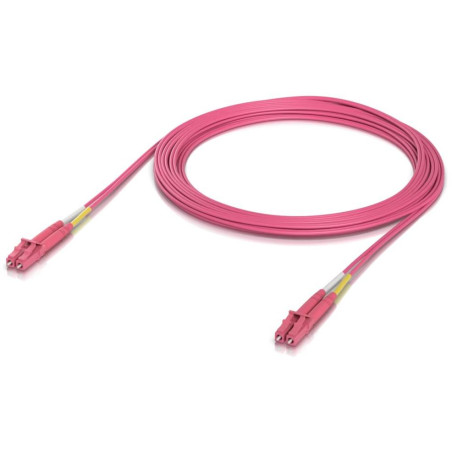 Ubiquiti OM4 Duplex LC UPC Fiber Patch Cable 5m - Multi-mode patch kábel, duplex LC, dĺžka 5m